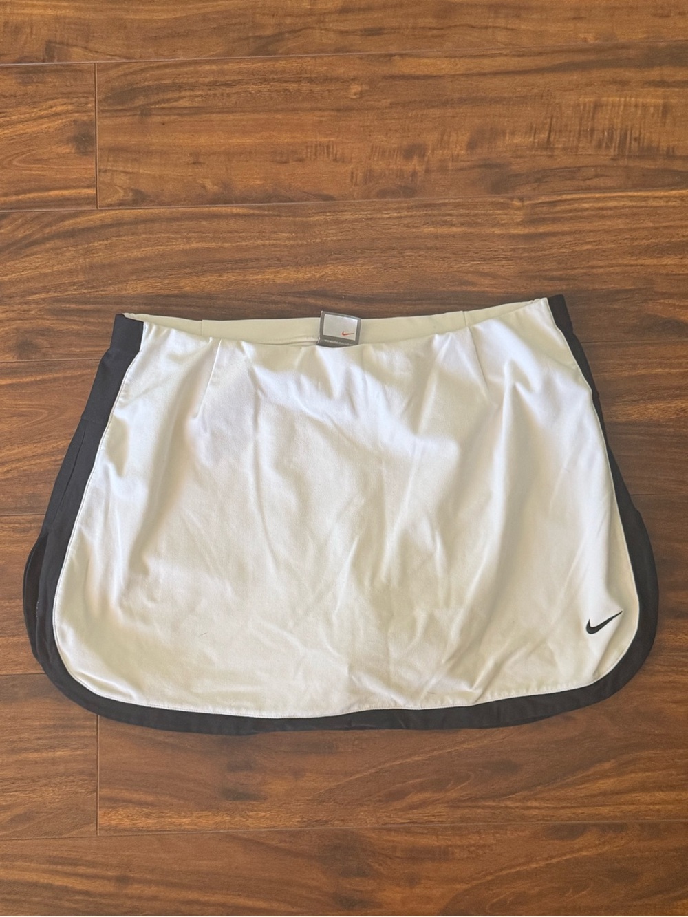 Nike White Skort with Black Trim